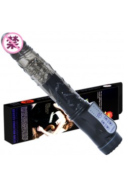 Thunder God Rotating Ball Stick Waterproof Swing Frequency Conversion Black Overlord Vibrating Stick AV Rotating Ball Massage Stick Adult Products Wholesale